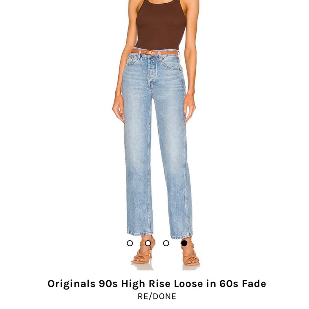 RE/Done 90’s High Rise Loose Jeans (NWT)
